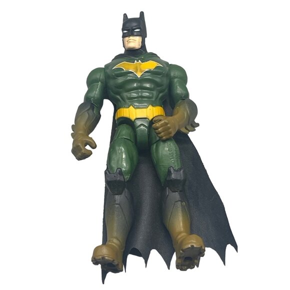 2020 Batman DC The Caped Crusader Swamp Showdown Action Figure 4" Green READ - Picture 1 of 7
